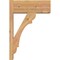 Ekena Millwork Olympic Block Smooth Outlooker, Western Red Cedar, 7 1/2"W x 18"D x 26"H OUT08X18X26OLY05SWR - alternate 4
